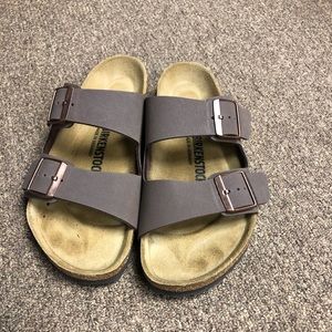 Birkenstock sandals.